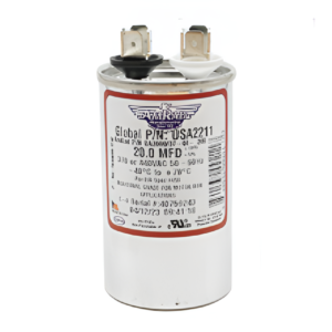 USA Made 5 MFD 370/440V Run Capacitor GLOBAL HVAC Motor Start Oval Terminal