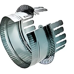 10" Finger Saver Tab Lock Collar 9710NC HVAC Duct Fitting