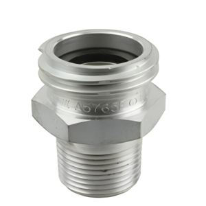 Rego A5765F Steel Adapter 1-3/4" Male ACME x 1-1/4" Male NPT Propane LP Gas