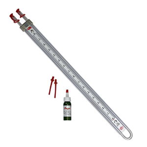 Dwyer B808 U-Tube Water Manometer Low Pressure LP Gas Tester