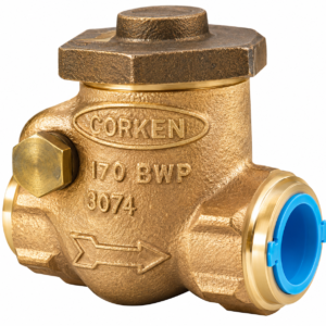 REGO B-840-12T 1-1/2" FNPT Bronze Cryogenic Swing Check Valve 400 PSI