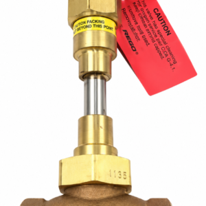 REGO BK8404T 1/2" FNPT Bronze Cryogenic Globe Valve 600 PSIG O2 Cleaned