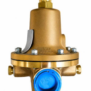 REGO BR-1788B 1" Brass Gas Line Regulator 40-110 PSIG O2 Cleaned