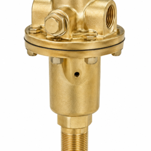 REGO BR-1788C 1" Forged Brass 4-Port Gas Regulator 100-200 PSIG O2 Cleaned