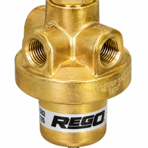 REGO CBC502-125 1/4" Cryogenic Pressure Builder Economizer 125 PSI O2 Clean