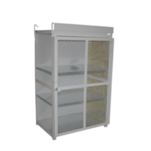 CEC-20#-18 Cylinder Cage for 18 Propane Tanks LP Gas Storage Lockable