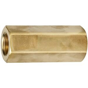 REGO CG375B 3/8" FNPT Brass Cryogenic Inline Check Valve 3000 PSI O2 Clean
