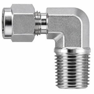BI-LOK DLN-6-8-B Brass Male Elbow 3/8" Tube x 1/2" MNPT 4500 PSI