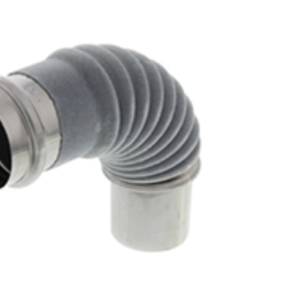 Rinnai FOT-158 Short Radius Vent Pipe Elbow EX11 EX17 EX22 Direct Vent Heater