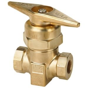 REGO HP9563R 1" NPSM RH High Pressure Gas Master Valve PCTFE Seat 5600 PSI