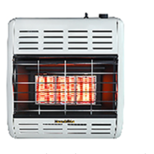 Empire HearthRite 10,000 BTU Vent-Free Radiant Heater NG Thermostat HRW10TN