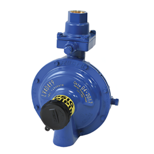Engineered Controls 2 PSI Twin Stage Regulator POL Inlet x 1/2" FNPT Outlet