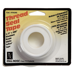 Mill-Rose 3/4" x 520" Teflon Thread Seal Tape White LP Gas Pipe Fitting CSA