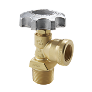 Engineered Controls 3/4" M. NGT x F. POL Service Valve for LP/DOT Gas Tanks