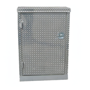 Metalcraft Small Aluminum Dispenser Cabinet 50"x34"x16" LP Gas Pump Box