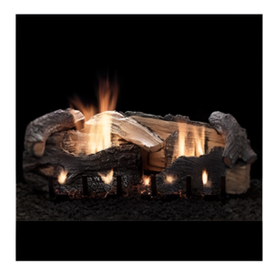 Empire 30" Aged Oak Refractory Log Set 7-Piece for VSM-30 Burner MFG#LS-30SRAO