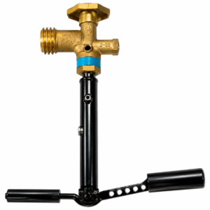 OPD-10 10 LB LPG Cylinder Valve with OPD Overfill Protection Device 3.6" Dip Tub