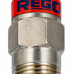 REGO PRV19434F100 1/2" Brass ASME Cryogenic Relief Valve 100 PSI O2 Clean