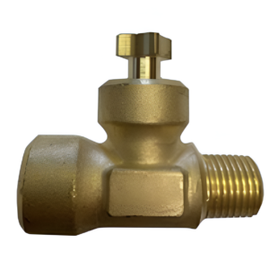 Presto-Tap Gauge Bleeder Valve 1/4" M NPT x 1/4" F NPT | Brass Fitting