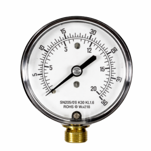 Presto-Tap PTOZ 0–35" WC Gas Pressure Test Gauge 20 oz LP/Natural Gas HVAC