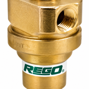 REGO RG300A 1/4" FNPT Brass Cryogenic Pressure Builder Regulator 300 PSI