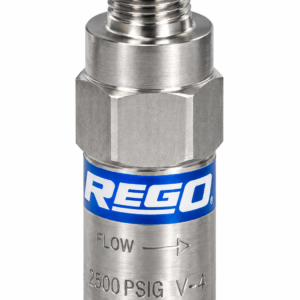 REGO SS9432FP050 1/4" Stainless Cryogenic Relief Valve 50 PSI O2 Cleaned
