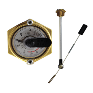 1-1/4" Threaded Top Mount Tank Gauge Fits 24" LP Propane Gas Tank MFG# TA130AP