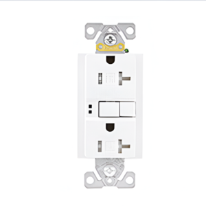 Cooper TRSGF20W 20A 125V Self-Test GFCI Receptacle White TR