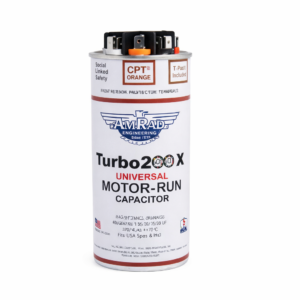 AMRAD Turbo200X Universal Run Capacitor 2.5–97.5 MFD 370/440V CPT USA